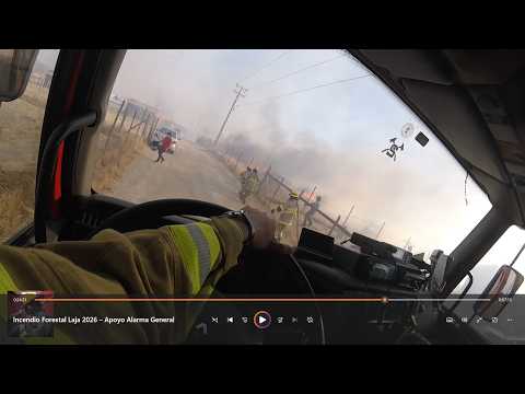 Alarma de Incendio General – Apoyo al Cuerpo de Bomberos de Laja 2026 - Región del Biobío