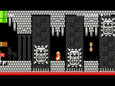Bowser's Castle 2 [EASY] by NGW Wolf - SUPER MARIO MAKER - NO COMMENTARY 1bc
