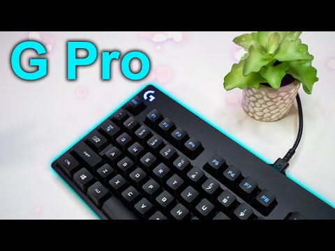 Logitech G Pro Gaming Keyboard Review and Sound Test