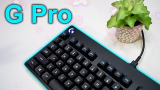 Logitech G Pro Gaming Keyboard Review and Sound Test Logitech G Pro Gaming Keyboard Review and Sound Test