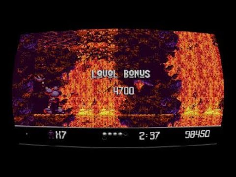 SEGA Genesis Classics collection vectorman 2 lava boss flame defeated gameplay PS4