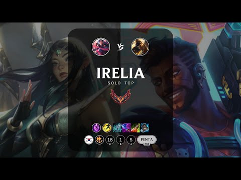 Irelia Top vs Akshan - KR Grandmaster Patch 13.15