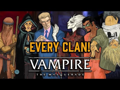 Explaining Every Clan in Vampire the Masquerade | Lore Compilation