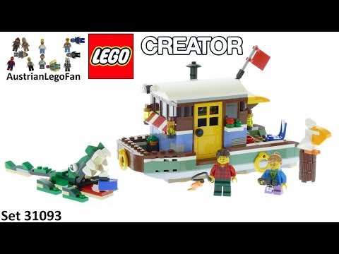 Vidéo LEGO Creator 31093 : La péniche au bord du fleuve