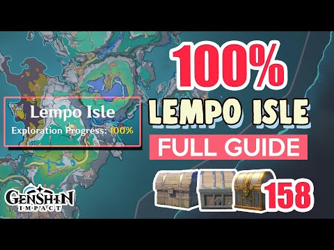 How to: Lempo Isle 100% FULL Exploration ⭐ Nod-Krai ALL CHESTS【 Genshin Impact 】