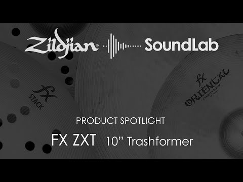 Zildjian ZXT10TRF FX 10" Trashformer Cymbal w/ Video Link image 2