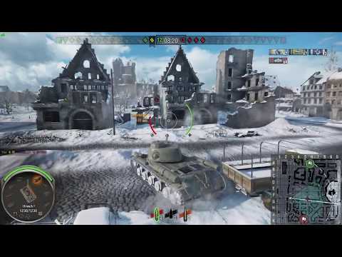 World of Tanks Console IS-1 More Luck Than Skill (Mastery Gameplay)
