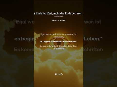 Das Ende der Zeit   Nicht das Ende der Welt V2