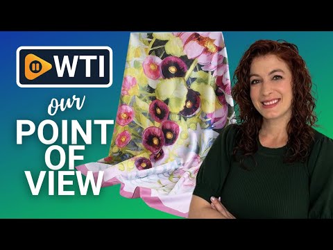 vimate 100% Mulberry Silk Scarf - WTI product video review