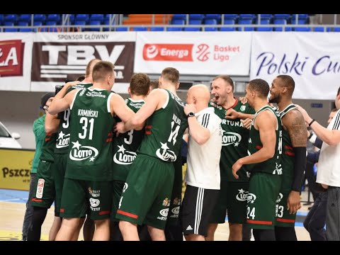 Końcówka meczu Start Lublin 79:82 Legia Warszawa