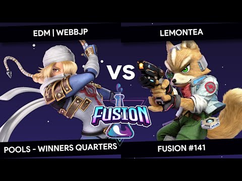 Fusion #141 - WebbJP (Sheik) vs LemonTea (Fox, Wolf) - Pools - Winners Quarters