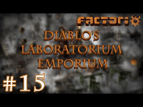 Factorio - Diablo's Laboratorium Emporium Part 15: Cleaning up the main bus