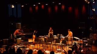Britt Ciampa, drums / Ada Rave, tenor sax / Nicolas Chientaroli, piano. DIA Bimhuis, Amsterdam