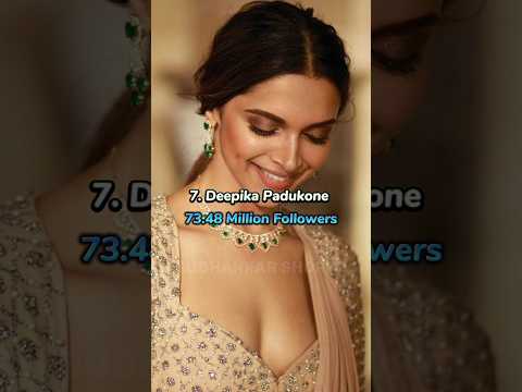 Top 10 Most Followed Celebrities On Instagram In India #shorts