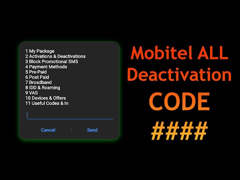 Mobitel Deactivation USSD CODE ! NEWS ! LIVE SCREEN ! Game Service
