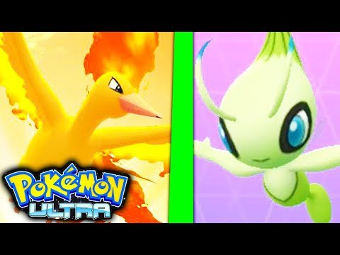 CAPTUREI MEU PRIMEIRO LENDÁRIO COM ULTRA BALL ! CELEBI vs MOLTRES !!   Minecraft PIXELMON ULTRA #28