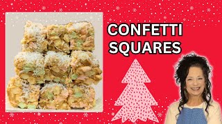 CONFETTI SQUARES  #subscribe #fun #new #christmas #homemade #cooking #canada