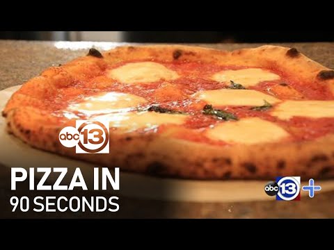 Pizaro's can cook your Neopolitan pizza in 90 seconds