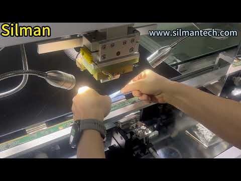 ST-100SS COF Bonding machine-Silman #cof #acf #bonding #machine #tv