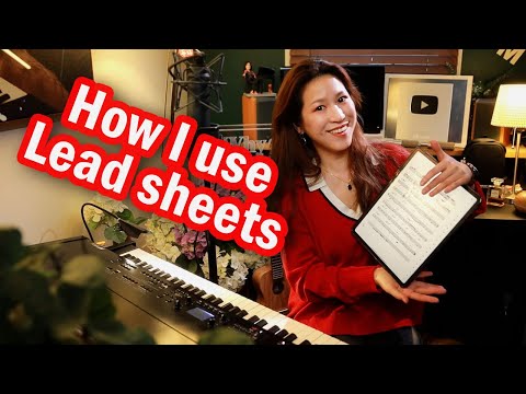 Wie ich Leadsheets zum Klavierspielen verwende