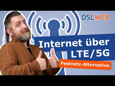 Festnetz-Alternative: Internet über LTE / 5G