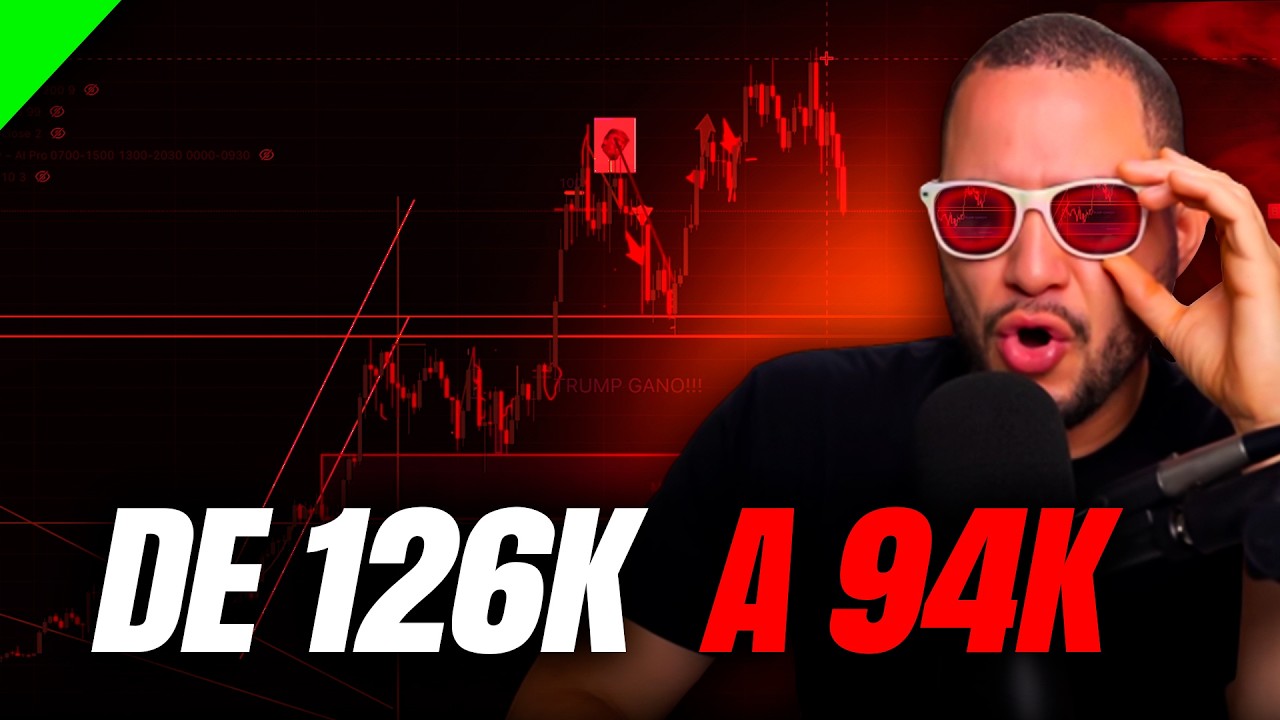 ¡PÁNICO EN BITCOIN! Cae 23% desde $127K. ¿Se ACABÓ el Bull Market?