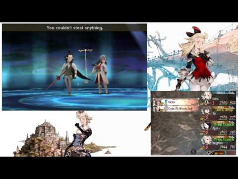 Bravely Default Auto Battle - Cutie Pi; Wooly Bull