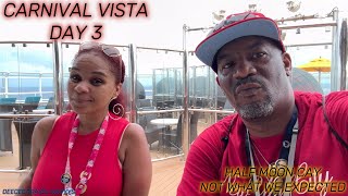 HALF MOON CAY CARNIVAL VISTA DAY 3 / GLOW PARTY DEAL OR NO DEAL AND DANCING AT THE MAIN DINNING