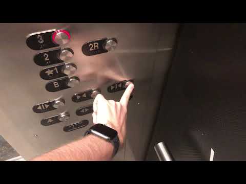 4K 60fps: OTIS Traction Elevators At Mob Museum - Las Vegas, Nevada