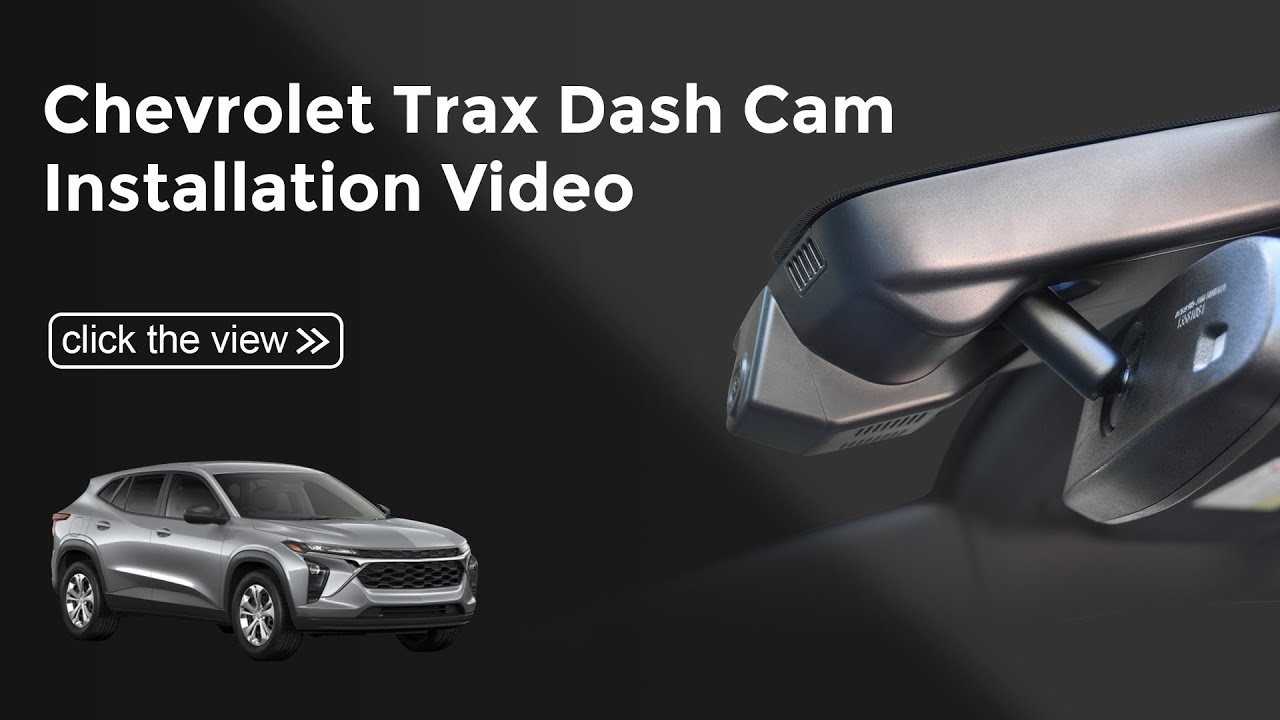 2024-2026 Chevy Trax (RS/LS/LT/Activ) Dash Cam Install | Mangoal 4K Front & 1080P Rear 019V