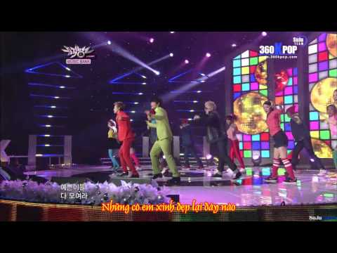 [SuJu team @ 360kpop] 111216 Music Bank Super Junior DongHae & EunHyuk - Oppa Oppa