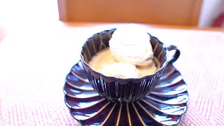 休日なのでアフォガード作ってみた