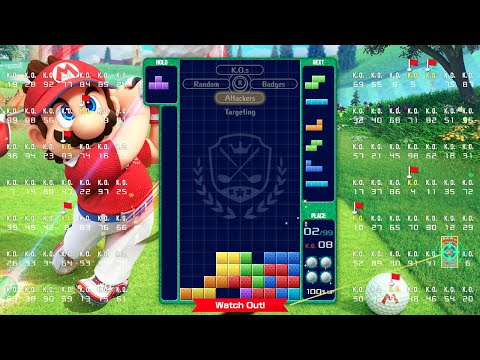 Tetris 99 - Mario Golf: Super Rush Cup