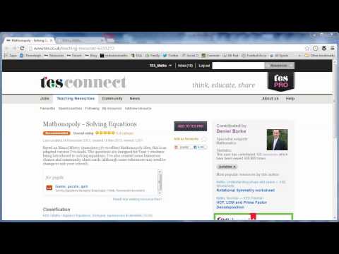 Maths ROTW 20 - Mathonolopy