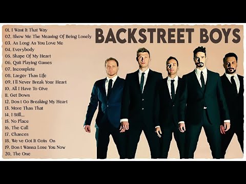 Best of Backstreet Boys🎶Backstreet Boys Greatest Hits Full Album of All Time🎶Backstreet Boy Playlist
