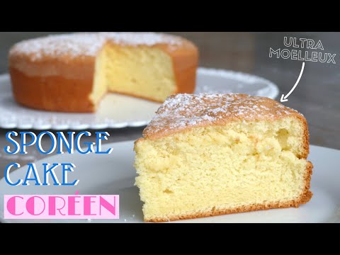 gâteau éponge à la vanille