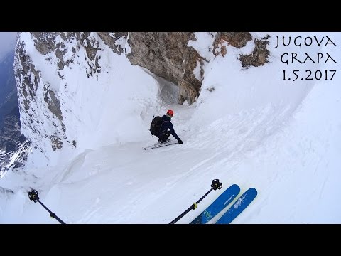 Jugova grapa v Dovškem križu, 1.5.2017