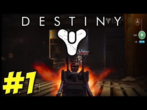 Destiny Gameplay Walkthrough Part 1 - It Begins (PS4 Alpha)