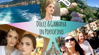 show Dolce&Gabbana Alta moda in Portofino (backstage)