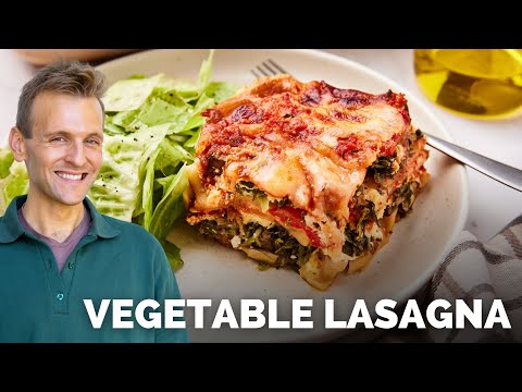 Vegetable Lasagna | A non-meat alternative to the traditional but with no less flavor!