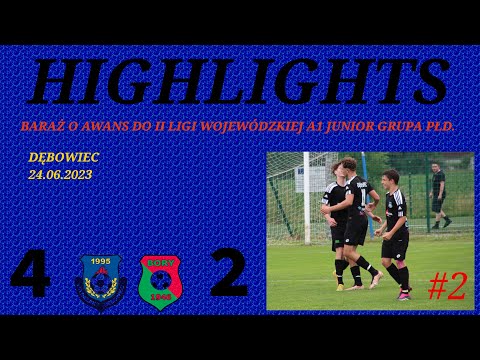 HIGHLIGHTS | LKS Strażak Dębowiec vs LKS Bory Pietrzykowice (4-2) | Baraż o awans do II ligi