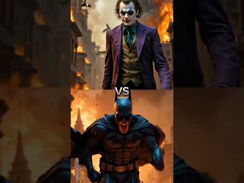 AI Nexus// JOKER VS BATMAN VS SPIDERMAN VS SUPERMAN 🌀 SUPERHERO X SUPERHERO #ai #marvel #trending