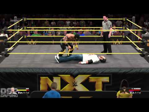 WWE2K15 My Career Mode (PS4/60fps) pt4 - 1st NXT Match vs...HIM?!