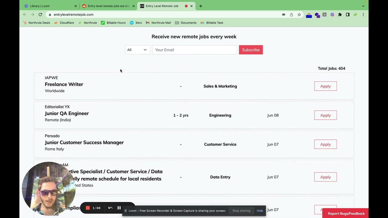 Entry Level Remote Job Board