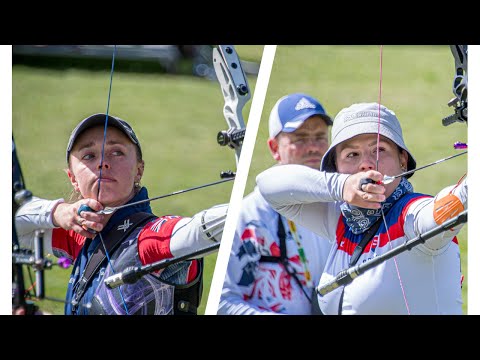 Bryony Pitman v Denisa Barankova – recurve women gold | Cesana 2023 European Field Championships