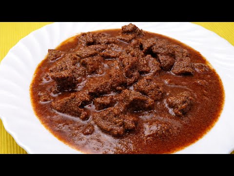 JUNEĆI GULAŠ U SOSU VRLO BRZO I LAKO | kuhaj i peci način