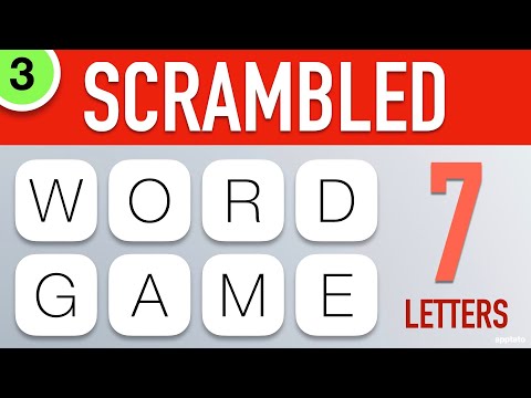 Scrambled Word Games Vol. 3 - Guess the Word Game (7 Letter Words)