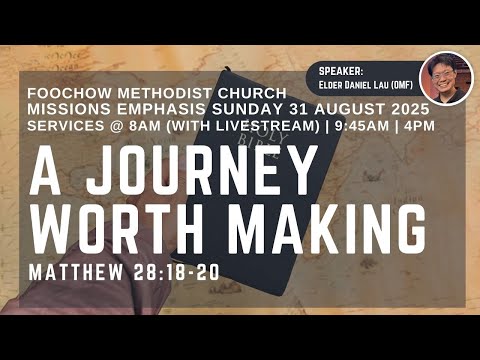 A Journey Worth Making (31/08/2025)