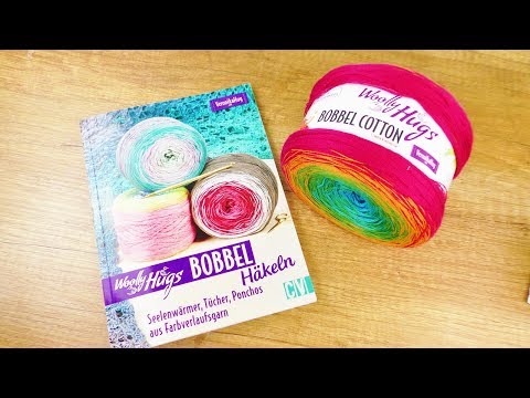 Woolly Hugs Bobble Cotton | Super schönes Garn von Veronika Hug | einfache Schal Anleitung