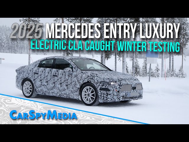 2025 Mercedes-Benz CLA-Class EV takes shape